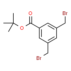 tert-butyl 3,5-bis(bromomethyl)benzoate structure