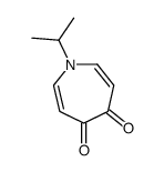 1H-Azepine-4,5-dione,1-(1-methylethyl)-(9CI) Structure