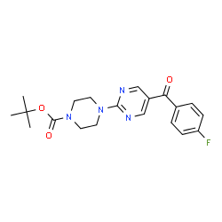 tert-Butyl4-(5-(4-fluorobenzoyl)pyrimidin-2-yl)piperazine-1-carboxylate picture