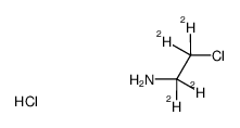 2-Chloroethanamine-d4hydrochloride Structure