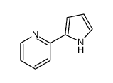 Pyridine, 2-(1H-pyrrol-2-yl)- Structure