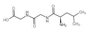 H-D-Leu-Gly-Gly-OH structure