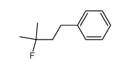 2-fluoro-2-methyl-4-phenylbutane Structure