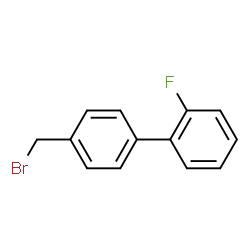 4'-(溴甲基)-2-氟-1,1'-联苯结构式