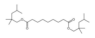 bis(2,2,4-trimethylpentyl) nonanedioate Structure