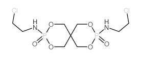 N,N-bis(2-chloroethyl)-3,9-dioxo-2,4,8,10-tetraoxa-3$l^C9H18Cl2N2O6P2,9$l^C9H18Cl2N2O结构式