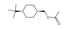 cis-4-(tert-butyl)cyclohexylmethyl acetate Structure