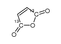 1,4-di-(13)C-anhydride maleic acid结构式