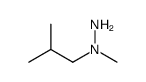1-Isobutyl-1-methylhydrazine structure