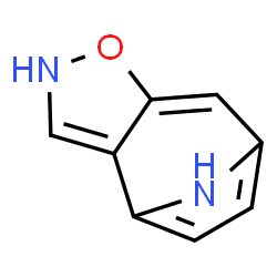 4,7-Imino-2H-cyclohept[d]isoxazole(9CI)结构式