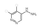 Pyridazine, 3,4-dichloro-5-hydrazinyl- picture