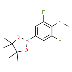 3,5-Difluoro-4-(methylthio)phenylboronic acid pinacol ester picture