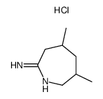 2H-Azepin-7-amine,3,4,5,6-tetrahydro-3,5-dimethyl-,monohydrochloride(9CI) picture