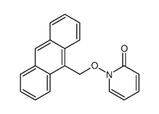 1-(anthracen-9-ylmethoxy)pyridin-2-one结构式