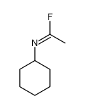 N-cyclohexylethanimidoyl fluoride Structure