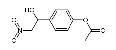 4-(1-Hydroxy-2-nitroethyl)benzoic acid methyl ester Structure