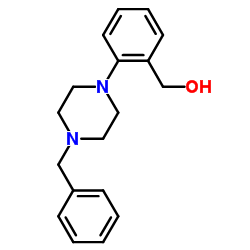 [2-(4-benzylpiperazino)phenyl]methanol Structure