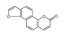 [1]benzofuro[7,6-h]chromen-8-one结构式
