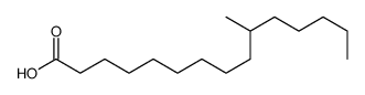10-methylpentadecanoic acid Structure