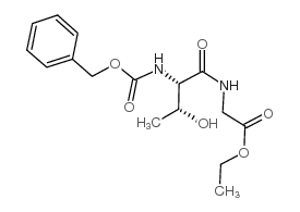 Z-Thr-Gly-OEt结构式