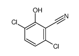3,6-dichloro-2-hydroxybenzonitrile结构式
