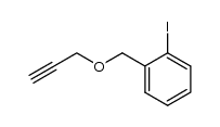 1-iodo-2-[(prop-2-yn-1-yloxy)methyl]benzene结构式