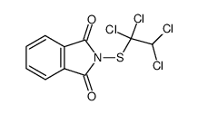 2-(1,1,2,2-Tetrachloro-ethylsulfanyl)-isoindole-1,3-dione结构式