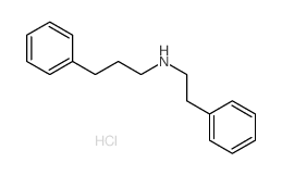 Benzenepropanamine,N-(2-phenylethyl)-, hydrochloride (1:1)结构式