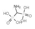 (aminomethylene)bisphosphonic acid structure