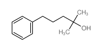 Benzenebutanol, a,a-dimethyl- structure