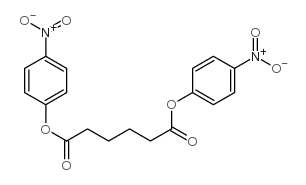 Bis(4-nitrophenyl) adipate Structure