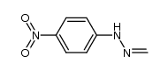 formaldehyde (4-nitro-phenyl)-hydrazone Structure