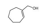 1-hydroxymethyl-1-cycloheptene Structure