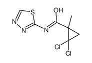 Cyclopropanecarboxamide, 2,2-dichloro-1-methyl-N-1,3,4-thiadiazol-2-yl- (9CI) picture