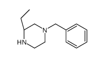 (R)-3-N-BENZYL-2-ETHYL PIPERAZINE structure