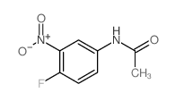 Acetamide,N-(4-fluoro-3-nitrophenyl)- Structure