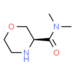 3-Morpholinecarboxamide,N,N-dimethyl-,(3S)-(9CI) picture