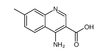 3-Quinolinecarboxylicacid,4-amino-7-methyl-(9CI) Structure