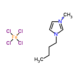1-Butyl-3-methylimidazolium Tetrachloroferrate Structure
