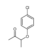 3-(4-chlorophenoxy)butan-2-one结构式