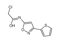 2-Chloro-N-(3-(2-thienyl)-5-isoxazolyl)acetamide picture