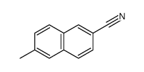 2-Cyano-6-methylnaphthalene Structure