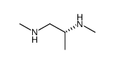 (R)-N(1),N(2)-dimethyl-1,2-diaminopropane结构式