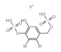 3,4-dibromo-1-hydroxy-2-sulfooxy-5-(sulfooxymethyl)benzene picture