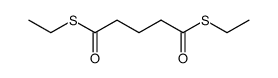 1,5-dithio-glutaric acid S,S'-diethyl ester Structure