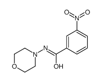 N-morpholin-4-yl-3-nitrobenzamide Structure
