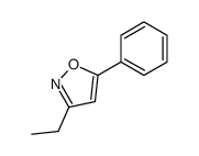 3-ethyl-5-phenyl-1,2-oxazole结构式