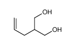 2-prop-2-enylpropane-1,3-diol结构式