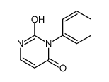 3-phenyl-1H-pyrimidine-2,4-dione结构式