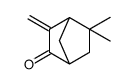 5,5-dimethyl-3-methylidenebicyclo[2.2.1]heptan-2-one结构式